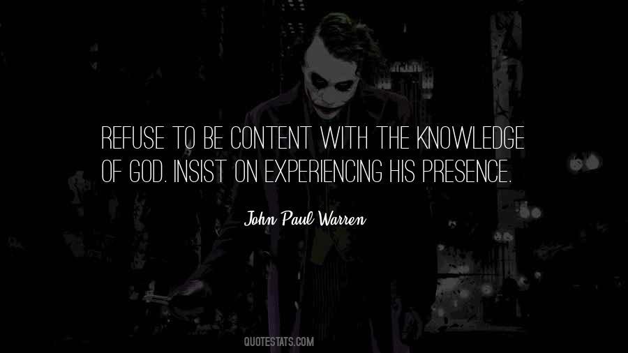 From Knowledge Of The Holy Quotes #237390