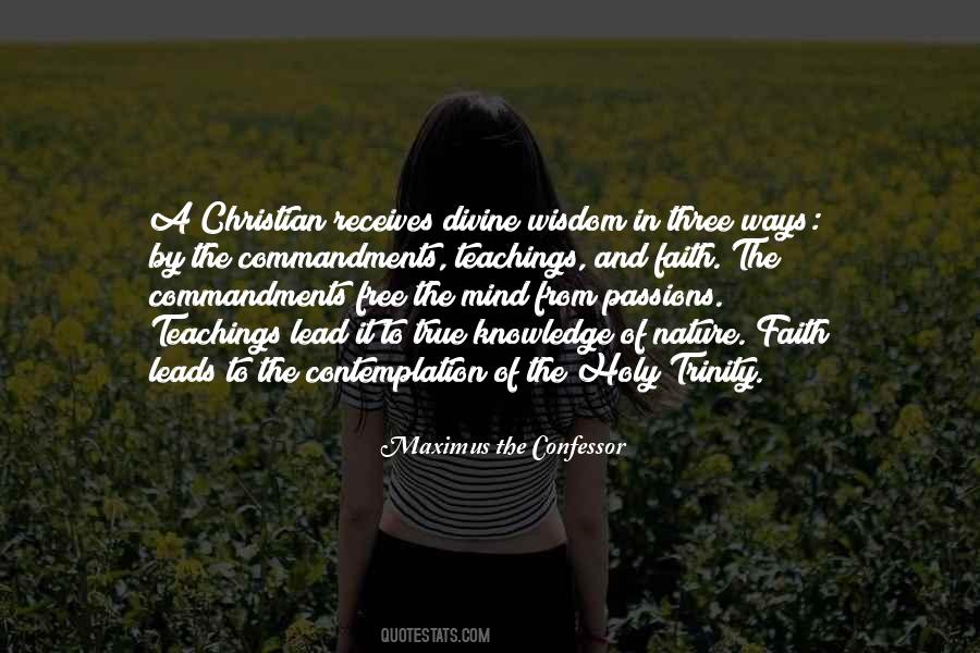 From Knowledge Of The Holy Quotes #897728