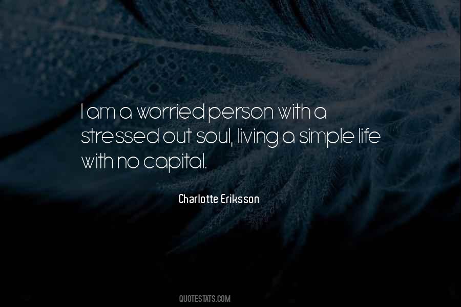 Am Simple Person Quotes #458800
