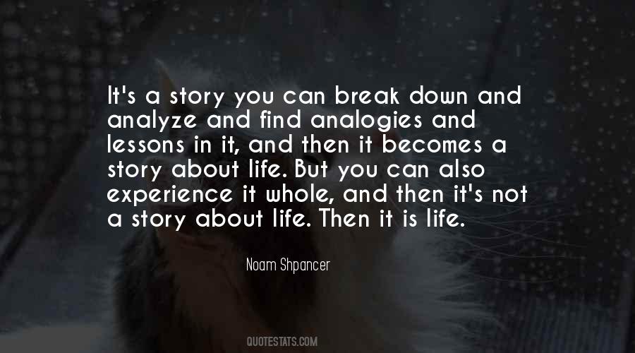 Story About Life Quotes #1813353