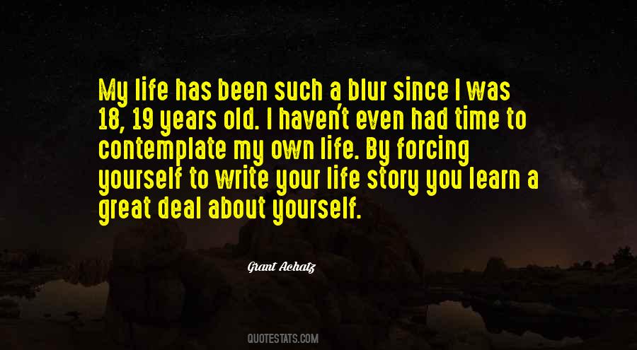 Story About Life Quotes #569010