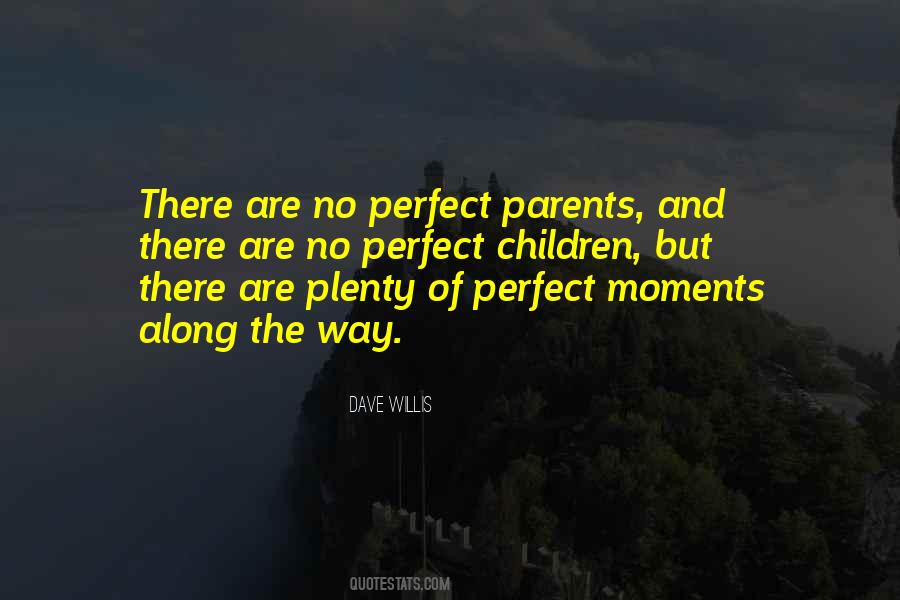 No Perfect Parents Quotes #1579052