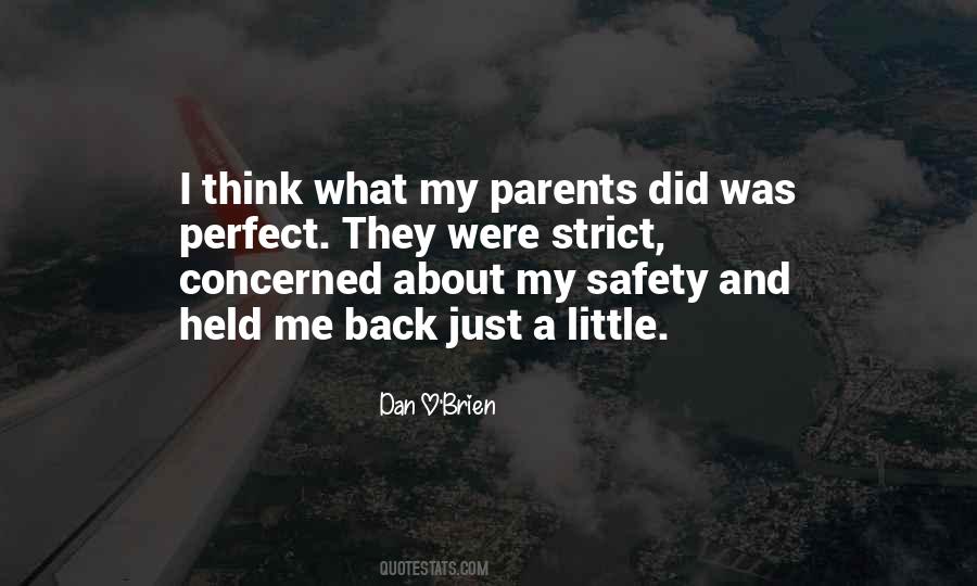 No Perfect Parents Quotes #297031