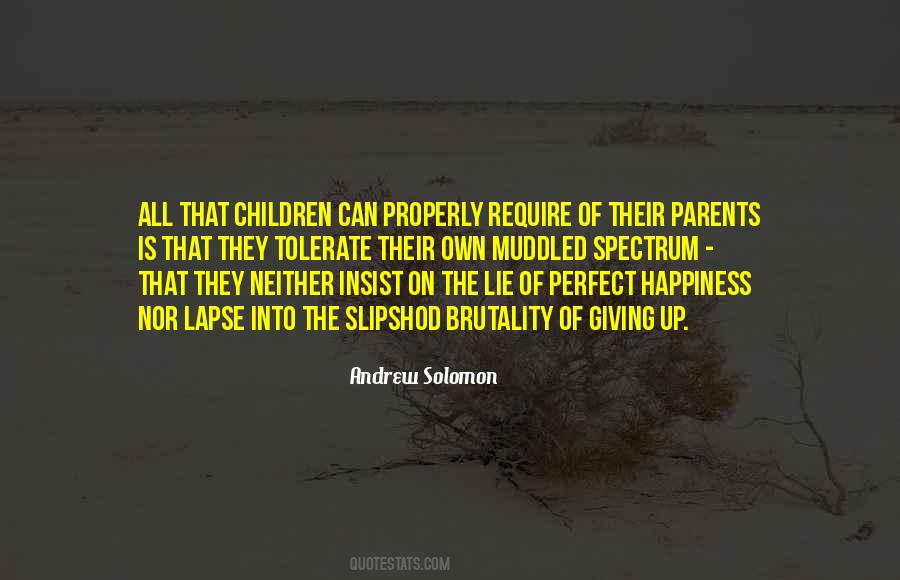 No Perfect Parents Quotes #303338