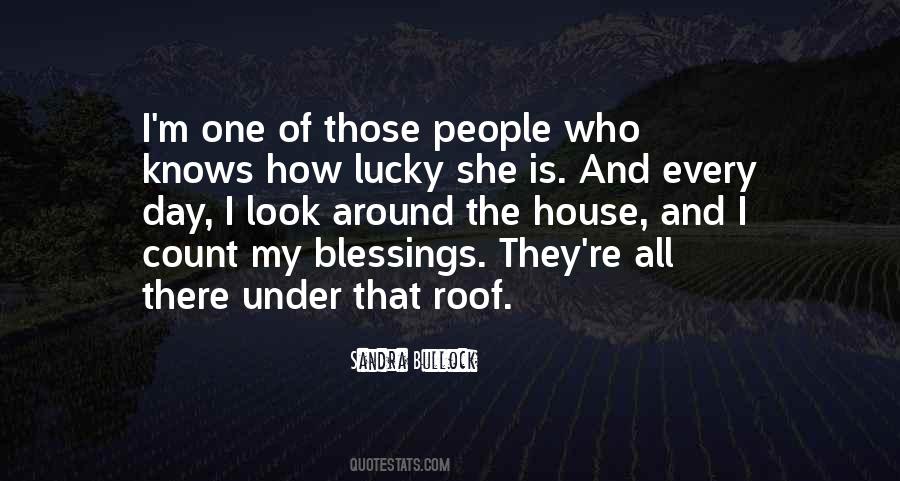 Quotes About My Blessings #1197550