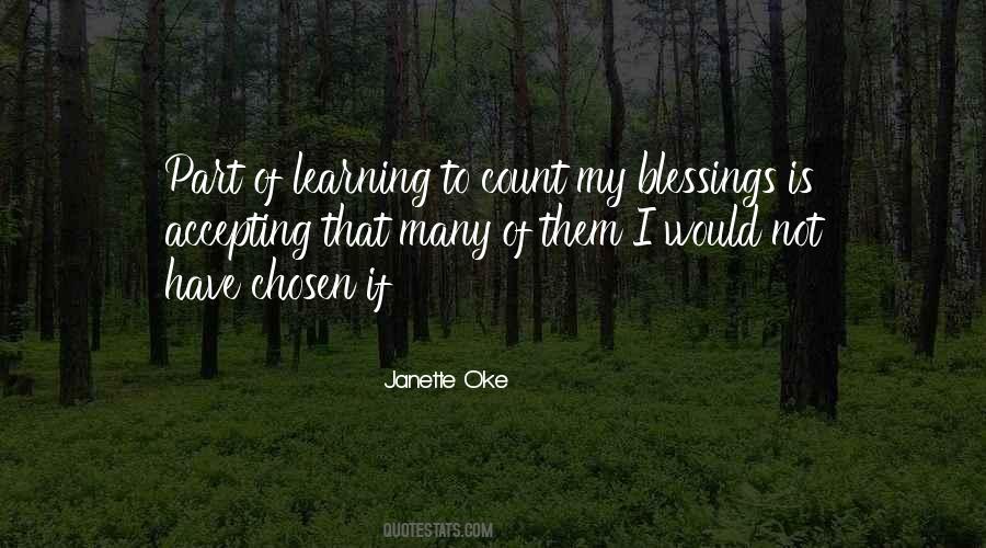 Quotes About My Blessings #247404