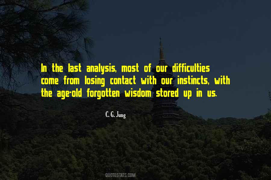 Our Instincts Quotes #124025