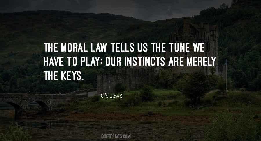Our Instincts Quotes #1462344