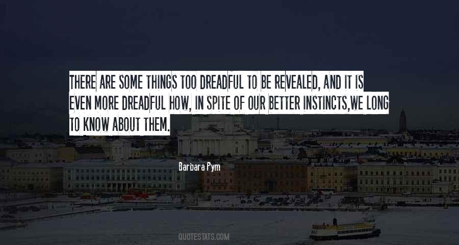 Our Instincts Quotes #169262
