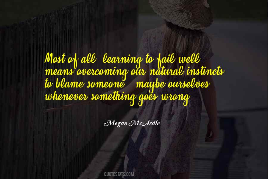 Our Instincts Quotes #233641