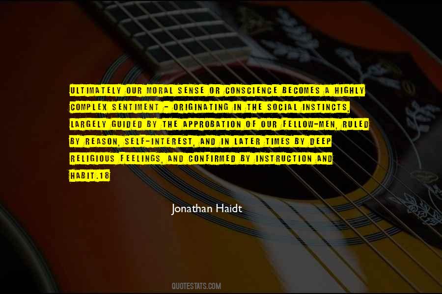 Our Instincts Quotes #279511