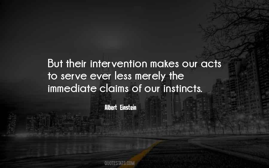 Our Instincts Quotes #617750