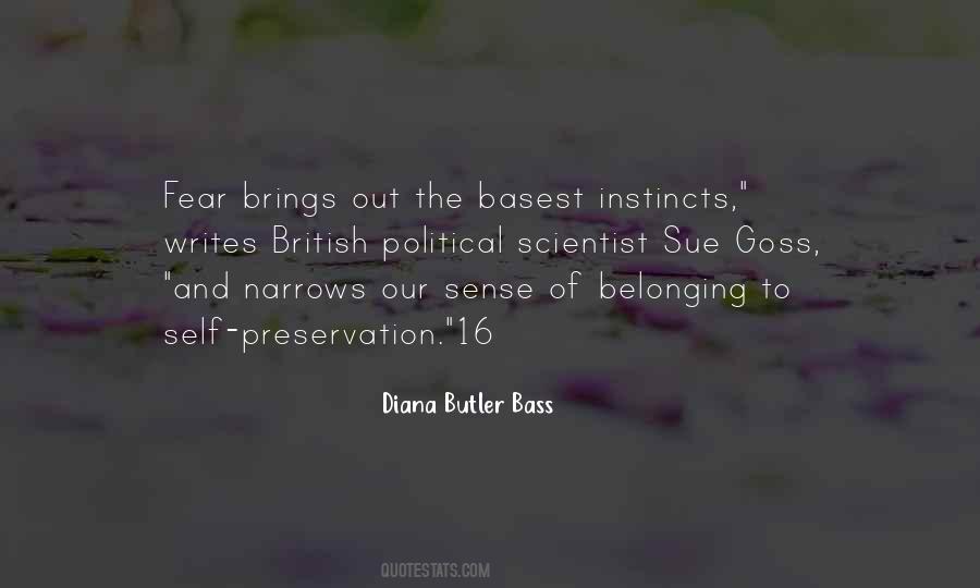 Our Instincts Quotes #836756