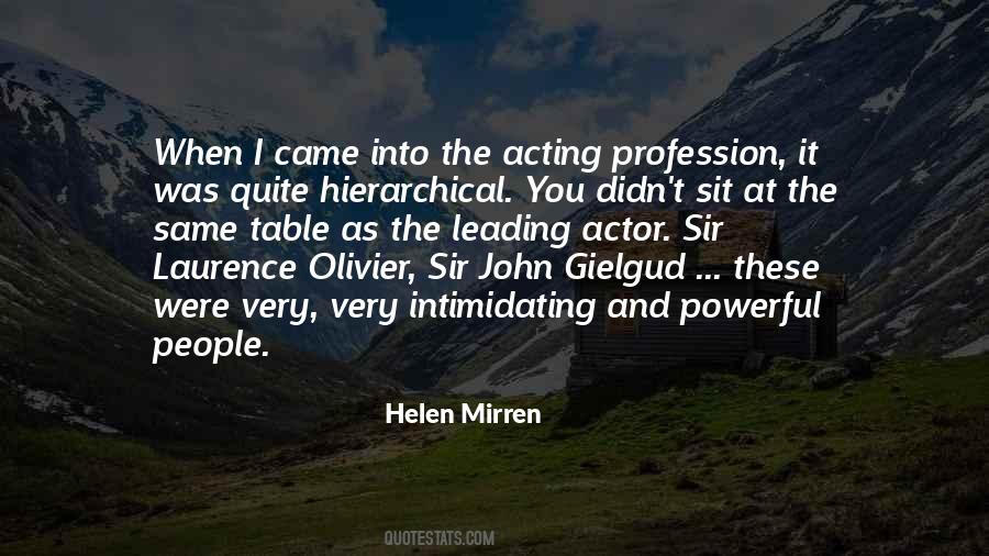 Leading Actor Quotes #1020119