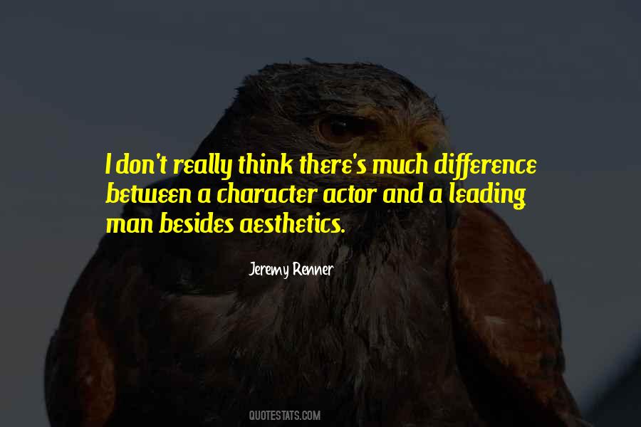 Leading Actor Quotes #1298454