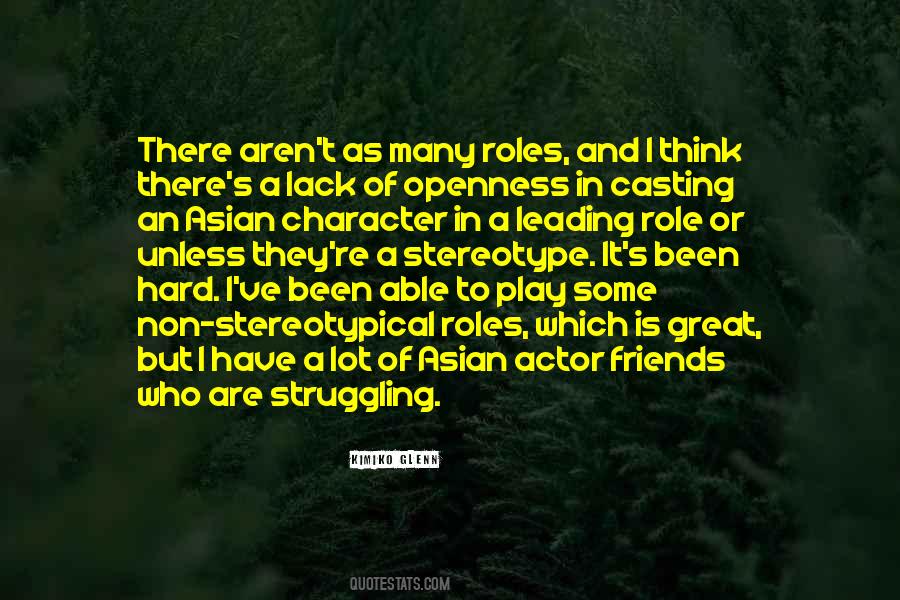 Leading Actor Quotes #138468