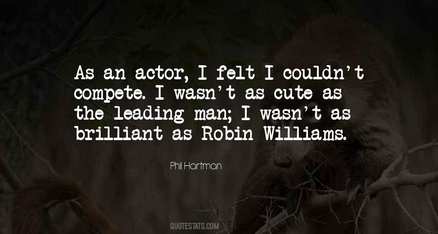 Leading Actor Quotes #1622449