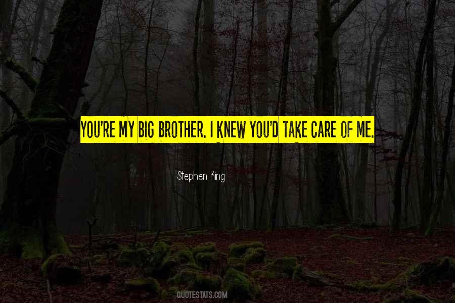 Quotes About My Big Brother #238889