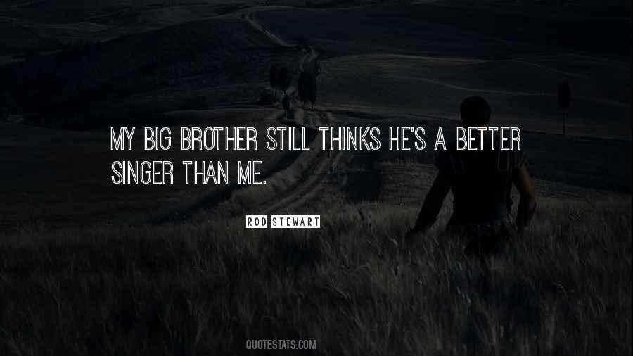 Quotes About My Big Brother #78868