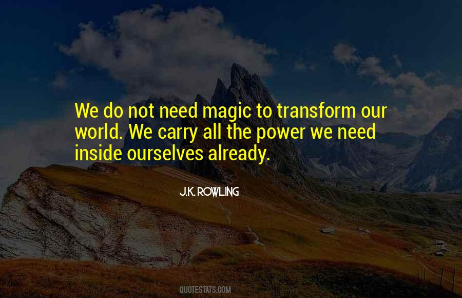 Magic Power Quotes #203229