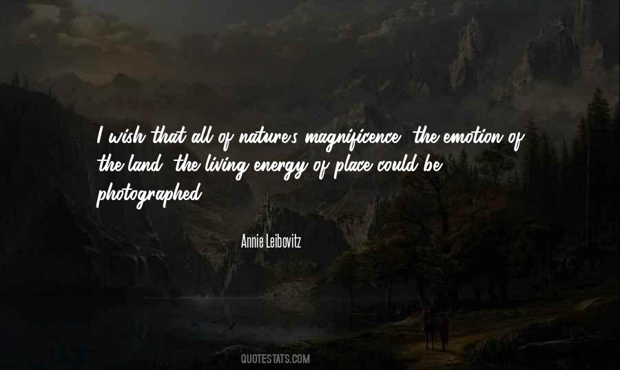 Energy Of Nature Quotes #1427429