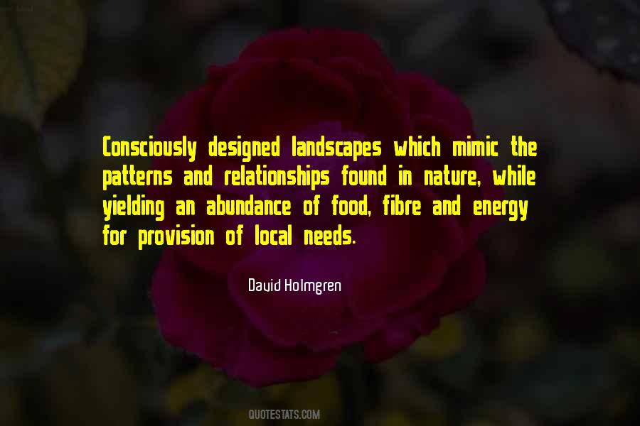 Energy Of Nature Quotes #1786912