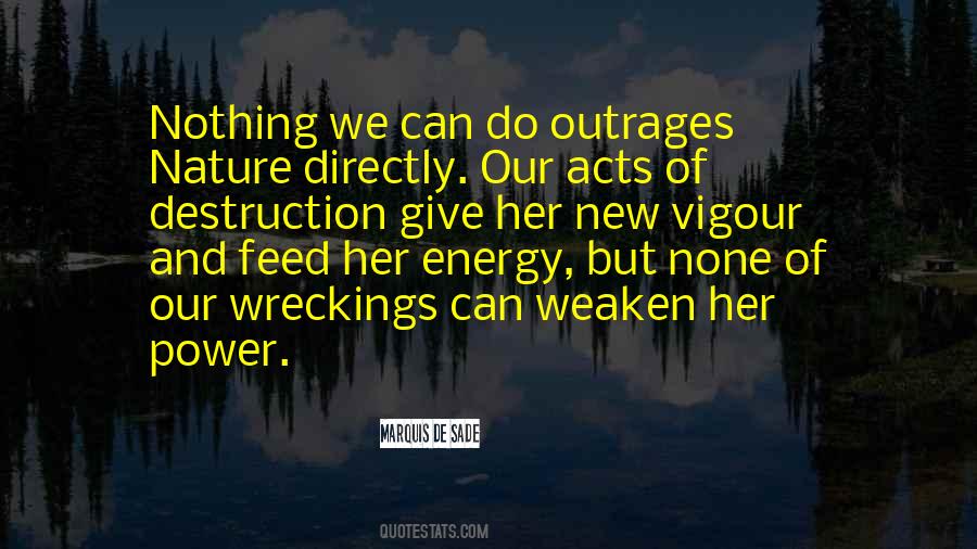 Energy Of Nature Quotes #950302