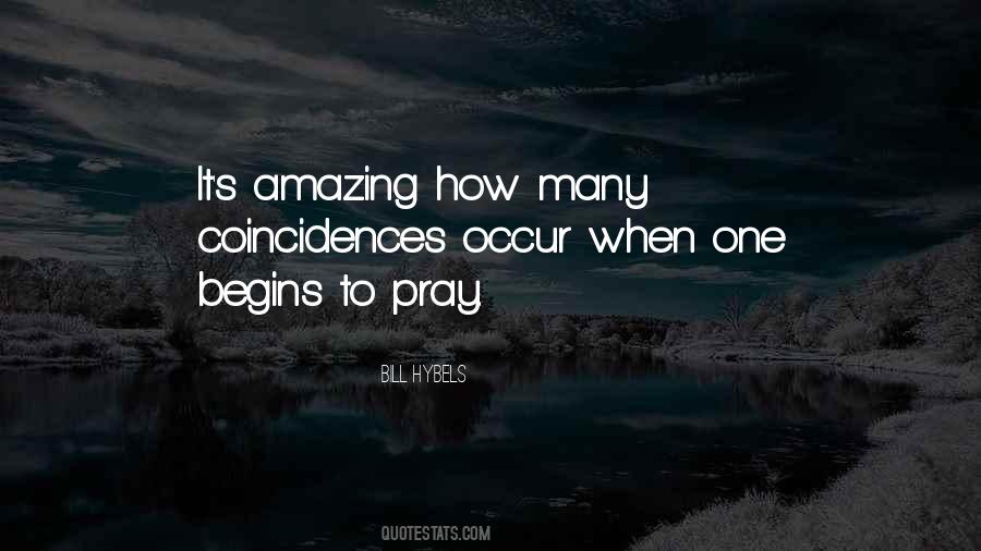 Amazing Coincidences Quotes #388326