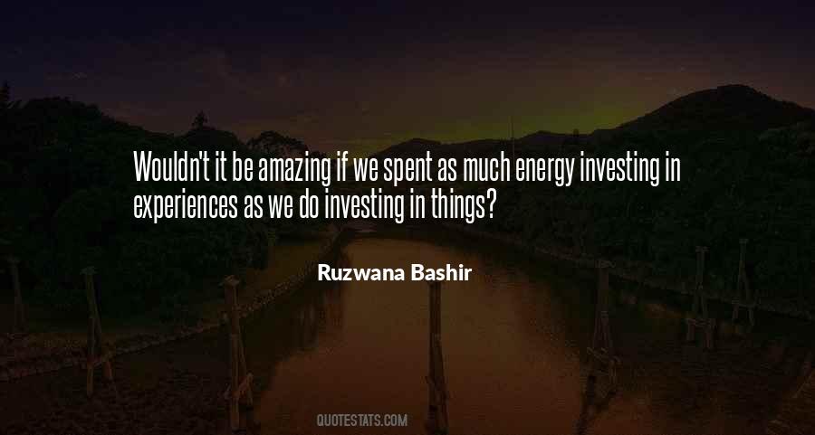 Amazing Experiences Quotes #638290