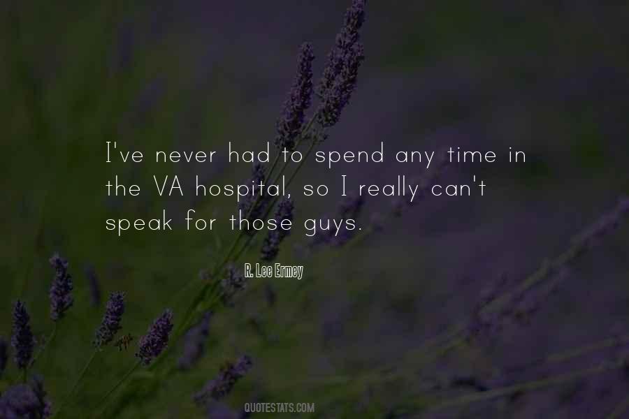 Va Hospital Quotes #11291