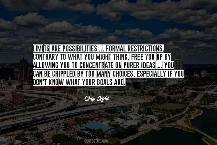Concentrate On Your Goals Quotes #1640034