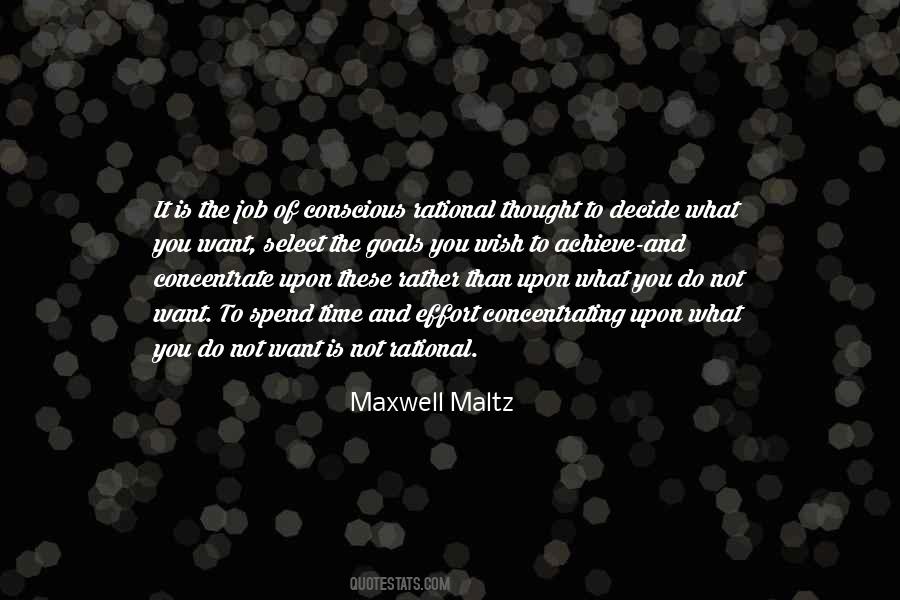 Concentrate On Your Goals Quotes #816772