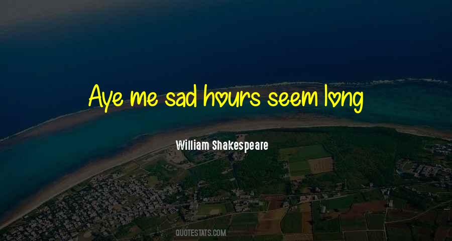 Sad Shakespeare Quotes #639167