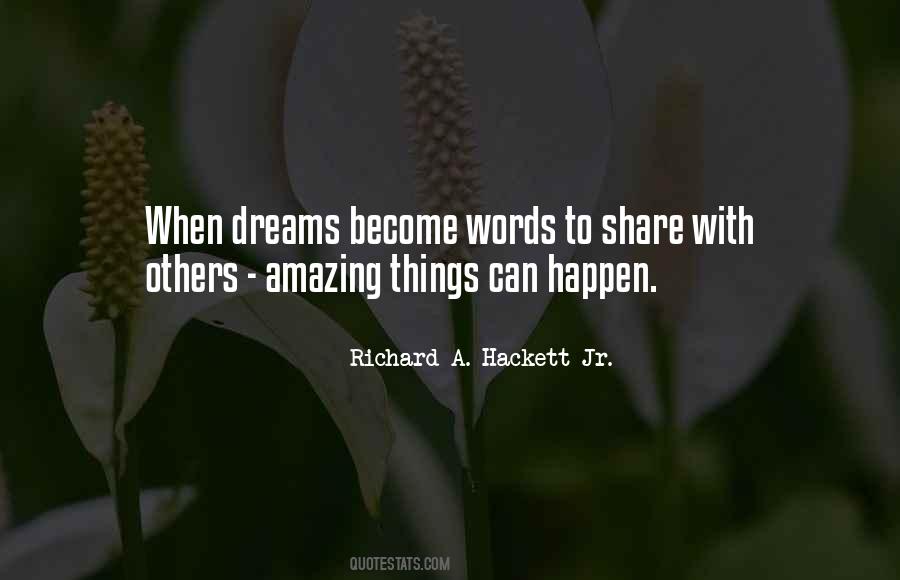 Amazing Things Happen Quotes #677353
