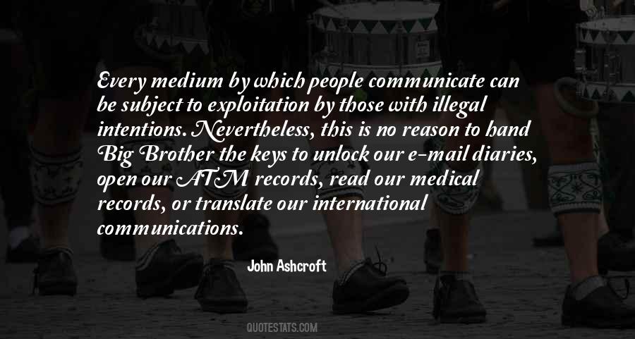 Brother John Quotes #621891