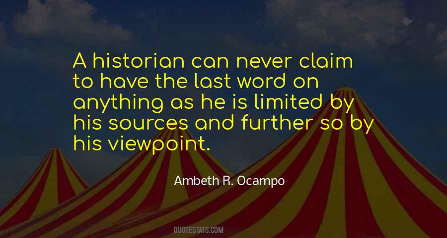 Ambeth Ocampo Quotes #515908