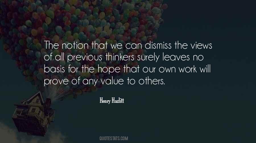 Quotes About Value Of Others #603250