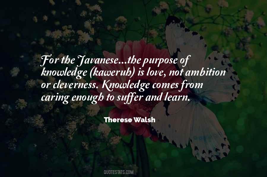 Ambition Without Knowledge Quotes #1633737