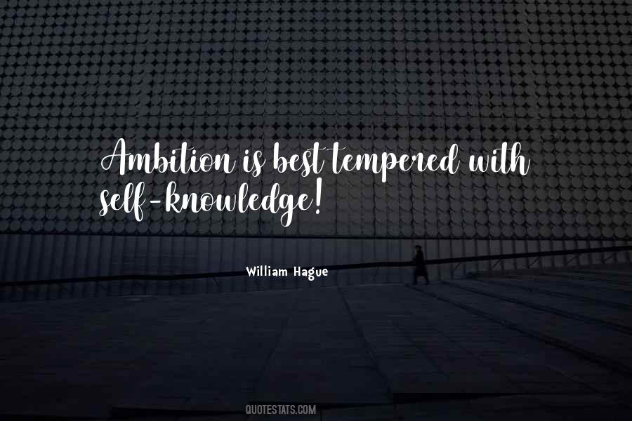 Ambition Without Knowledge Quotes #9925