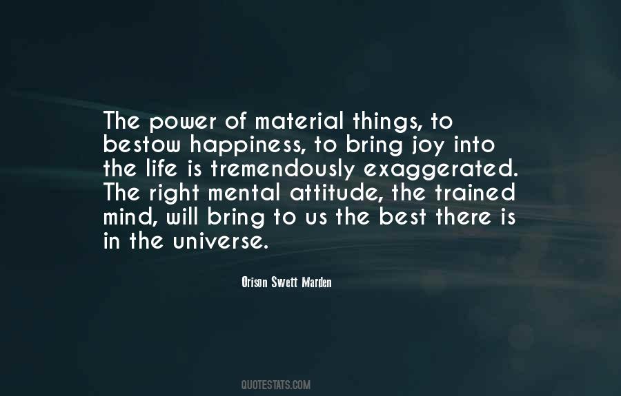 Mental Attitude Quotes #119854