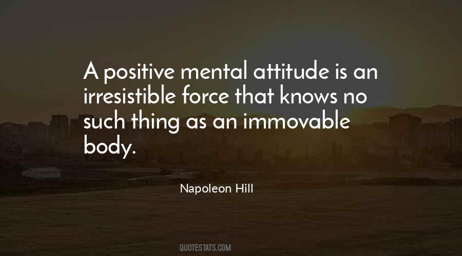 Mental Attitude Quotes #1304138