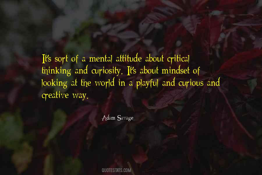 Mental Attitude Quotes #1518021