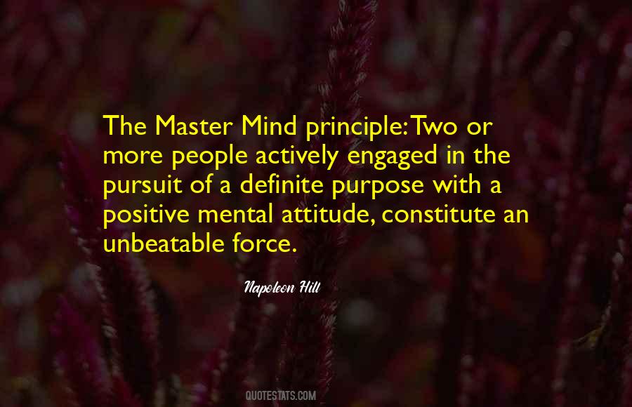 Mental Attitude Quotes #1742577