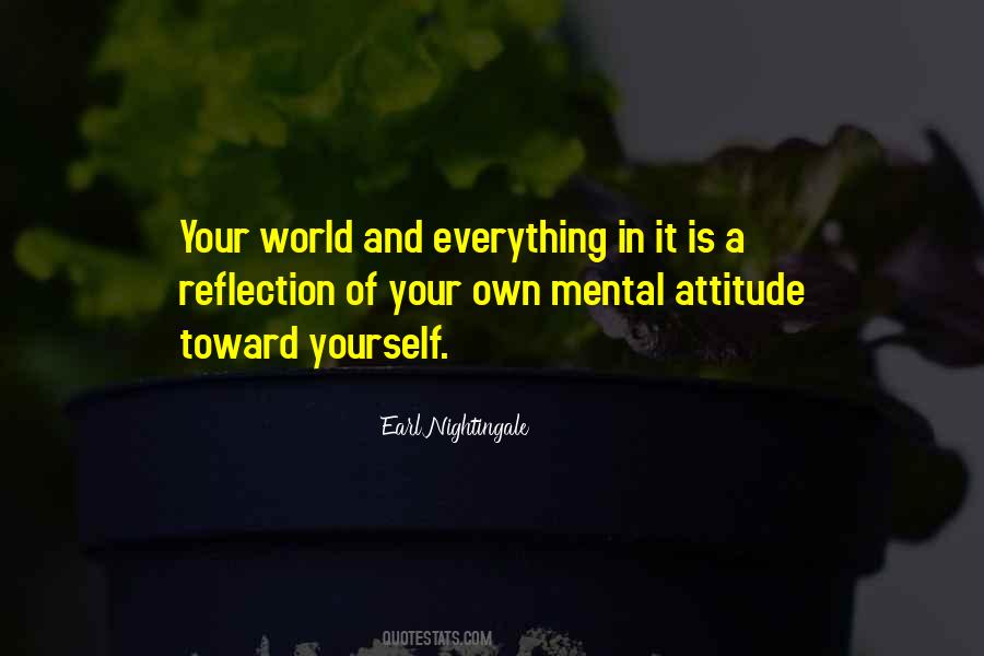 Mental Attitude Quotes #3075