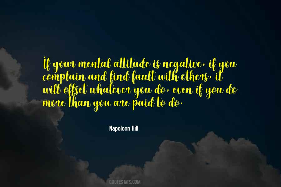 Mental Attitude Quotes #655927
