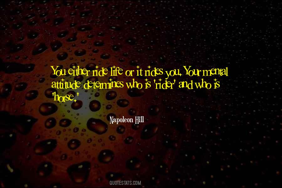 Mental Attitude Quotes #80027