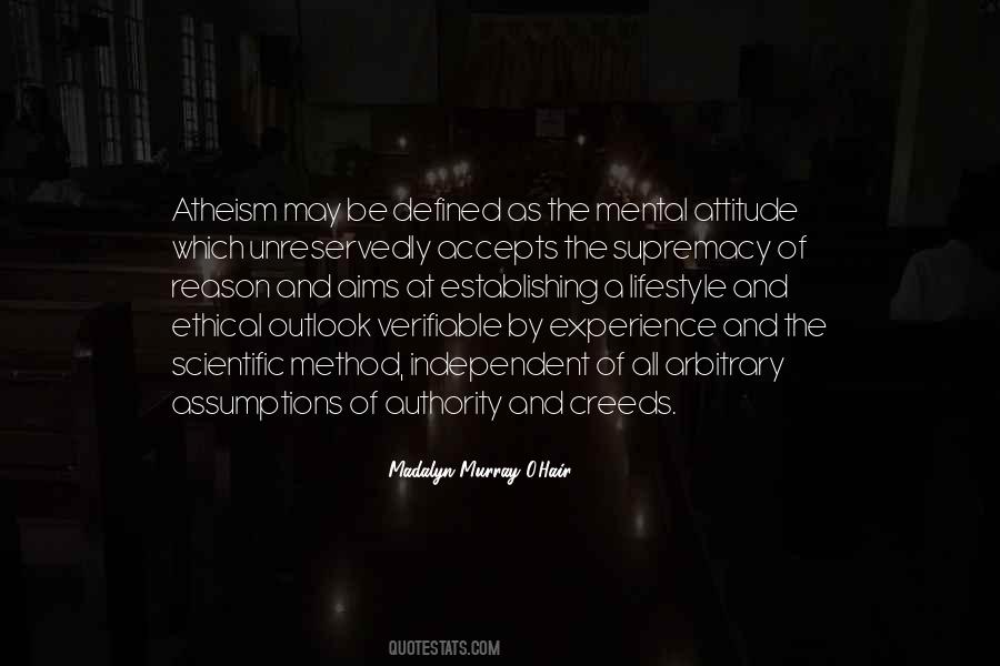 Mental Attitude Quotes #87440
