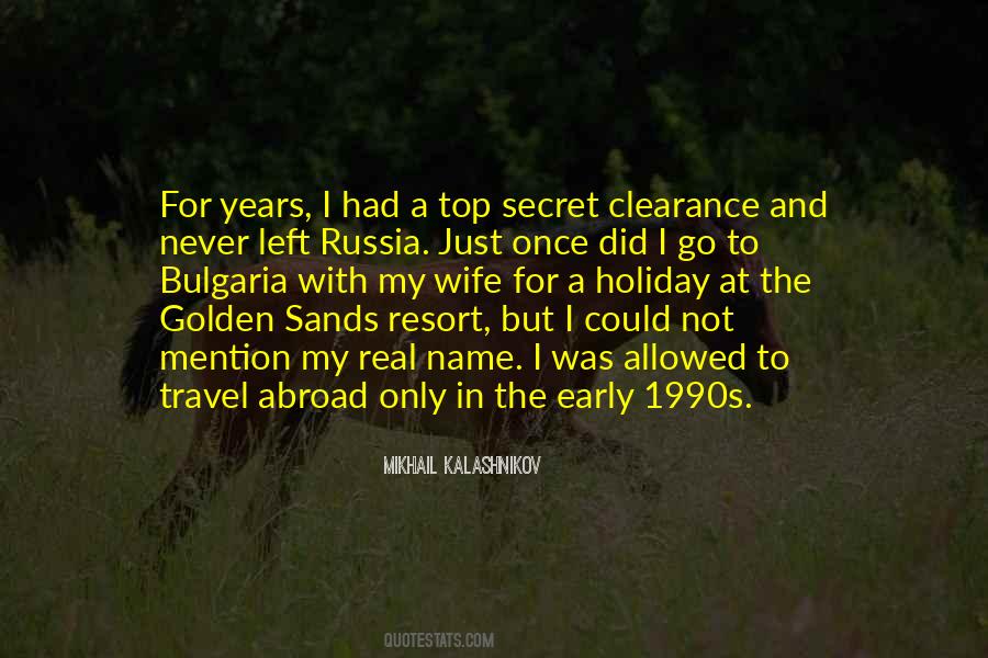 Russia Travel Quotes #1705587