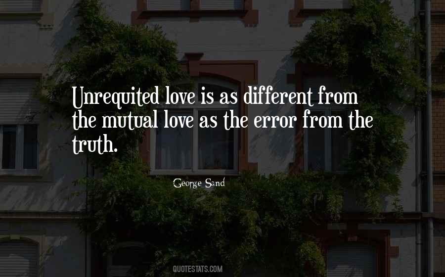 Quotes About Mutual Love #262130