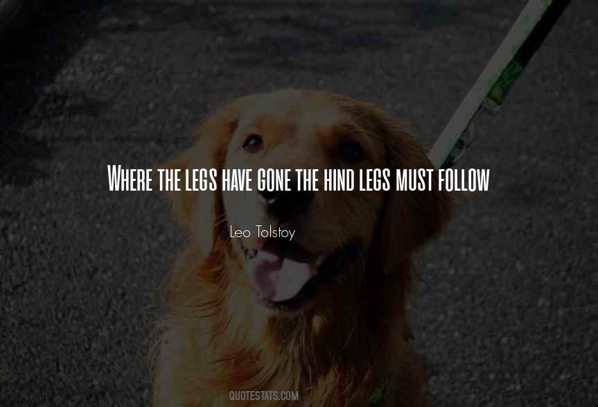 Hind Legs Quotes #168017